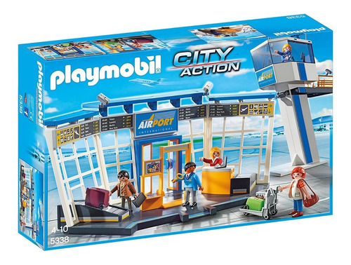 Playmobil 5338 Torre De Control Y Aeropuerto 