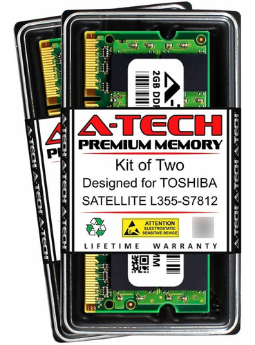 Memoria Ram Gb Para Toshiba Satellite Mhz Sodimm Non-ecc Kit