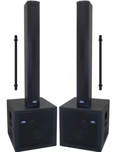 comprar Caixa Ativa Line Array 2000w Vl2000 Sub 15 Colunas 16x3 Ti