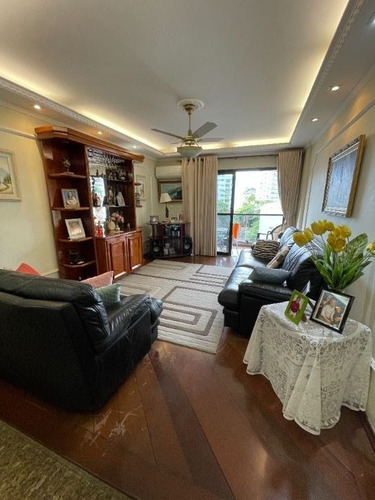 Imagem 1 de 30 de Apartamento Com 3 Dormitórios À Venda, 134 M² Por R$ 690.000,00 - Campo Grande - Santos/sp - Ap8371