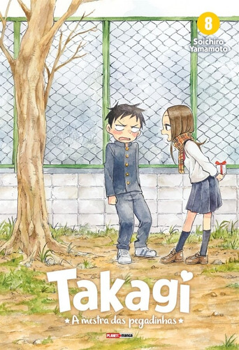 Takagi: A Mestra das Pegadinhas Vol. 8, de Yamamoto, Soichiro. Editora Panini Brasil LTDA, capa mole em português, 2022