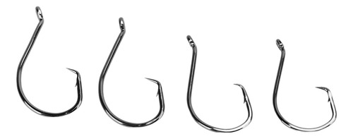 Ganchos Circulares De Pesca, 180 Unidades, Con Diseño De Pul