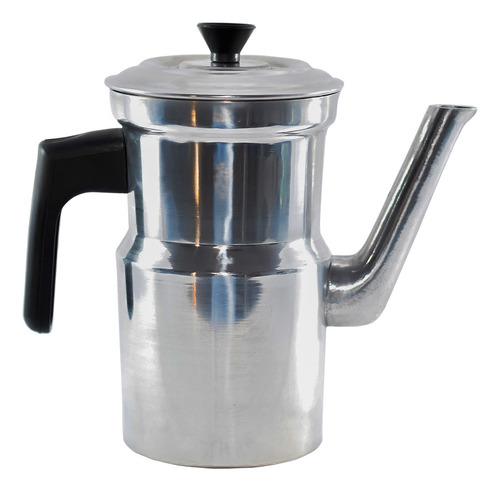 Cafeteira Leite Chá Café Bule Nº 4 Em Aluminio 2 Litros
