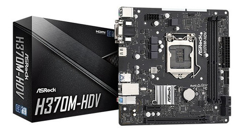 Motherboard Asrock Intel H370m-hdv S1151 9va Y 8va Gen