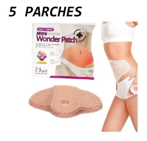 Parches Adelgazantes Reafirmantes Abdomen Wonder Patch 5pzs