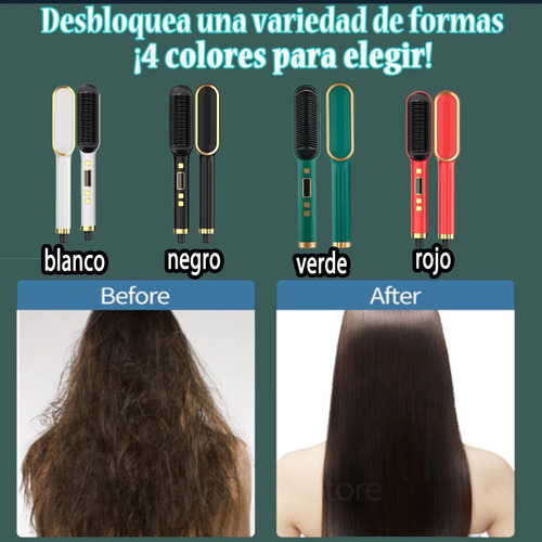 Cepillo Alaciadora Chino Peine Magico Plancha Hot Tools