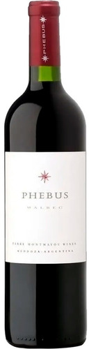 Vino Phebus Malbec 750ml Tinto Fabre Montmayou 01almacen