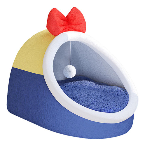 Cama De Gato, Cama Para Animais De Estimação, Azul S