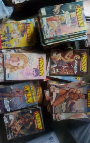 Comics Vintage Fuego, Óyeme, El Fugitivo, Tamakun 