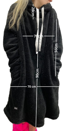 Pijama Abrigado Maxi Buzo Invierno Grande Unisex Peluche