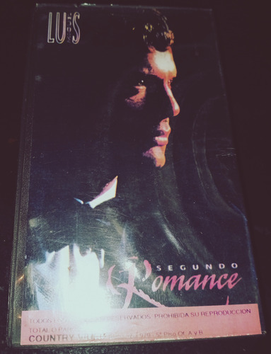 Luis Miguel En Vivo En Velez!! Vhs De Colección!!