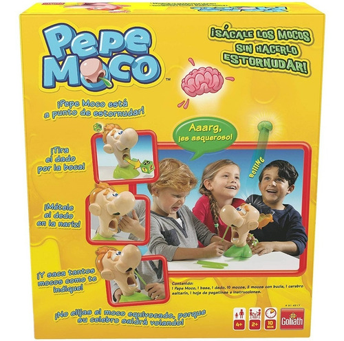 Juego De Mesa Pepe Moco Con Figura Y Accesorios 914517