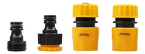 Comprar Kit Set Juego Conectores Para Riego Canilla Agua Acople 4pc