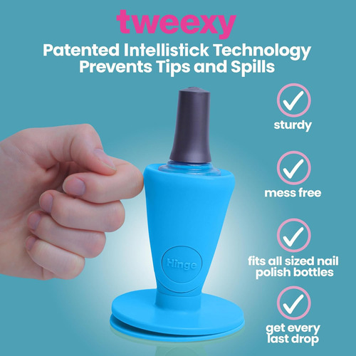 Soporte De Botella De Esmalte De Uñas Tweexy Hinge
