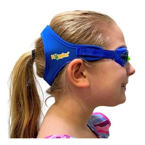 Frogglez Kids Swim Goggles With Pain-free Strap  6xzn1