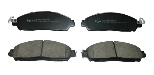 Pastillas De Freno Lpr Para Renault Alaskan - Nissan Np300 -