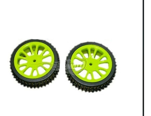 Ht Roda Front Yellow 1/16 2pc 85007y