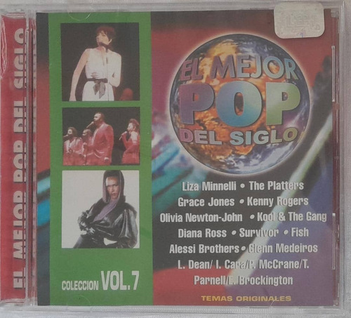 El Mejor Pop Del Siglo Vol. 7. Cd Org Nuevo. Qqf. Ag.