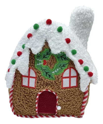 Festival Gingerread House Pillow Muñeca De Peluche