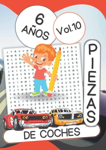 Sopas De Letras Para Niños De 6 Años Piezas De Coches Soluci