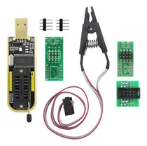Comprar Keeyees Sop8 Soic8 Clip De Prueba Y Flash Programador Usb Ch341a Para La Mayoría De Chips Bios De La Serie 24 25 Con Tutorial Pdf