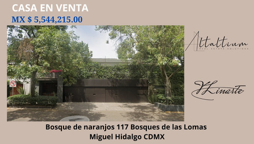 Casa En Venta En Bosques De Las Lomas Cdmx I Vl11-za-048