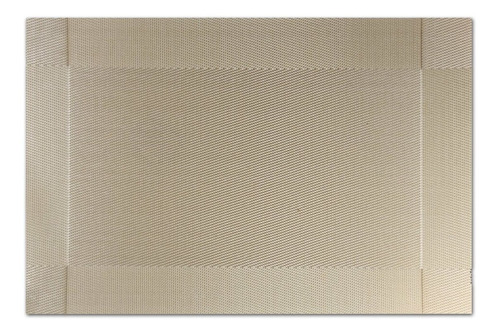 Mantel Individual Beige 45 X 30 Cm Goldsky