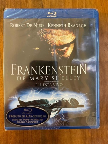Bluray Frankenstein De Mary Shelley - De Niro - Lacrado