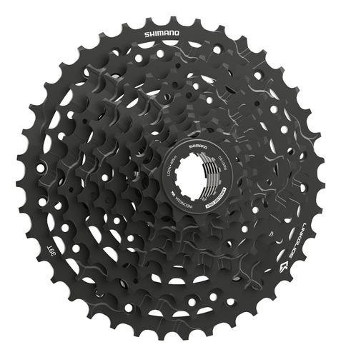 Cassette Shimano Cues Cs-lg300 10v 11-48t Color Negro