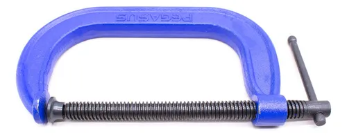 Prensa Tipo G 6 Metalica Azul Pegasus Prg026
