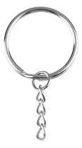 Comprar Argolla Sinfin Llavero Con Cadena Niquel 25mm X 500 Unid