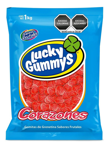 Lucky Gummys Corazones 1 Kg