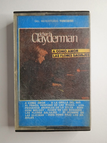 Richard Clayderman Casete Musica Original Año 1979