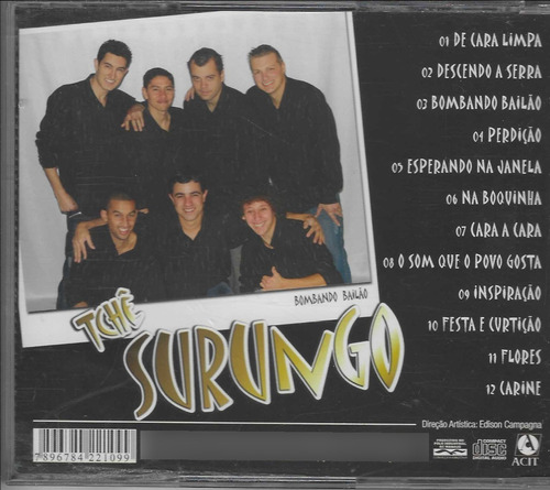 Cd - Tchê Surungo - Bombando Bailão