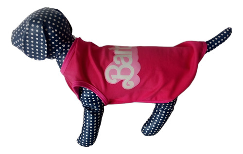 Remera Verano De Algodon Barbie Para Perro O Gato |talla-2
