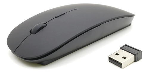 Mouse Sem Fio Wireless Óptico Ultra Slim Windows, Mac E Tv