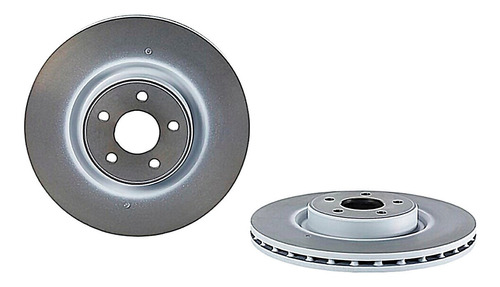 Par De Discos Ventilados Front Ford Focus 10-11 Brembo