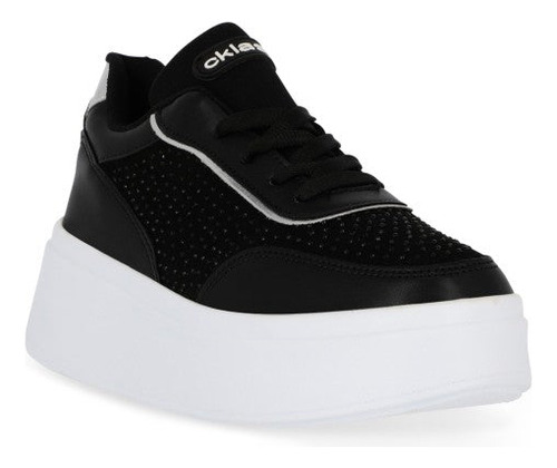 Sneaker Casual Pr21265 Goma Horma Comun Caminar Mucho Rayas