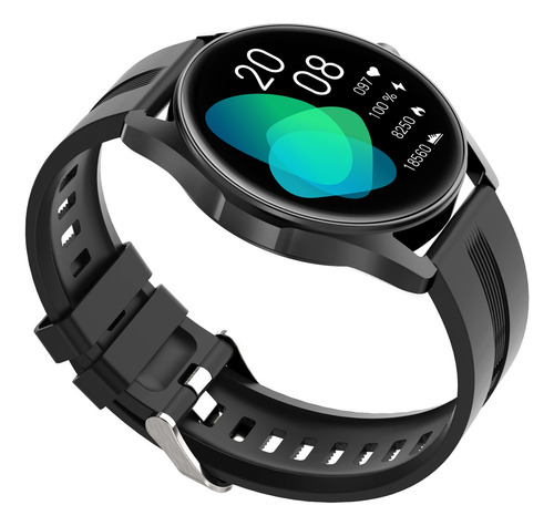 Smartwatch G-tide Reloj R3 Caja Azul Correa Negro Bisel Negro Diseño De La Correa Milanese