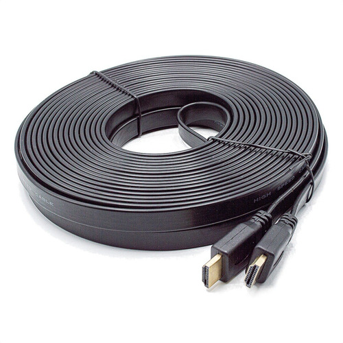 Cable Hdmi De 15 Mts. Flexible, Ver. 1.4, Soporta 3d Y 4k