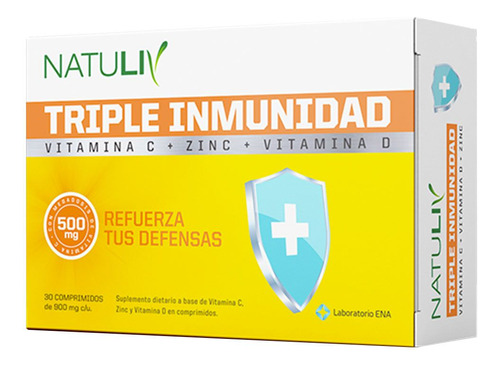 Natuliv Triple Inmunidad Mejora Sistema Inmune Defensas