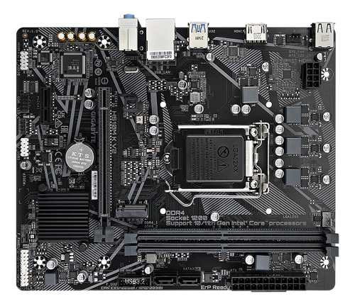 Tarjeta Madre Gigabyte H510m K V2 Lga 1200 2x Ddr4 1x M.2 Pc