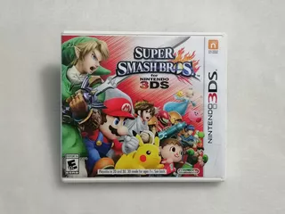 Super Smash Bros Nintendo 3ds Solo Caja