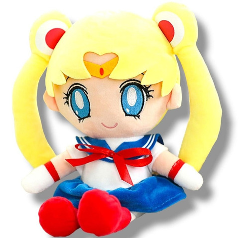 Peluche Sailor Moon Serena Usagi  25cm Anime Otaku