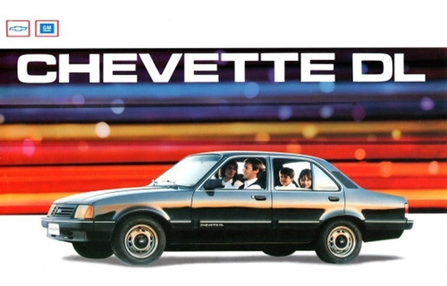 Chevette Dl - Chevrolet - Autos Clásicos - Lámina 45x30 Cm.