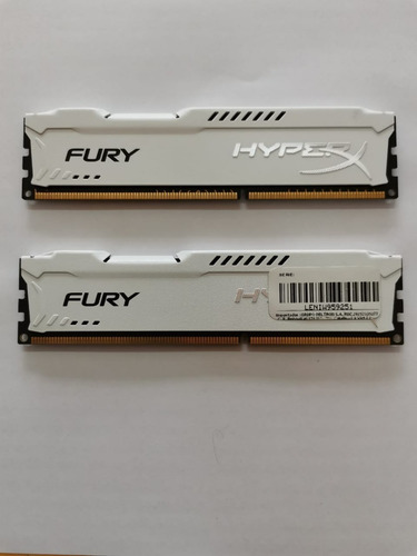 Memoria Ram Fury Hyperx 4gb Ddr3 1600 (Usado)