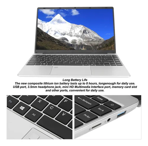 Laptop De 14 Pulgadas Para Windows 11 4 Cpu 2.4 G 5g Wifi 16
