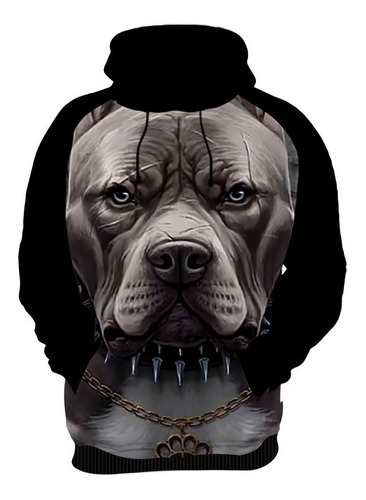 Blusa Moletom Pit Bull Cachorro Cães 2