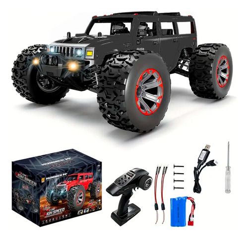 Hummer A Control Remoto Rapida 50km/h Metal Gigante 1:10 