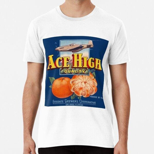 Remera Ace High Brand Oranges, Orlando, Florida - Vintage Or